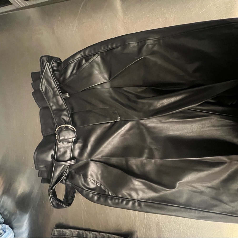 Blank NYC Black Belted Pants